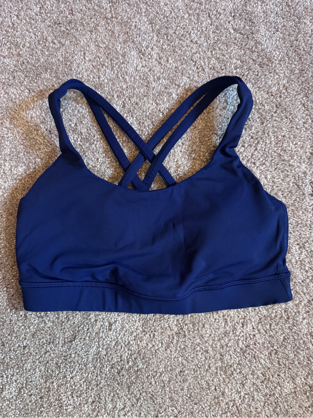 Lululemon Athletica Energy Bra Navy Blue Size 4